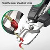 LAOA Stainless Steel Cable Cutter - 8in Professional Multi-Function Wire