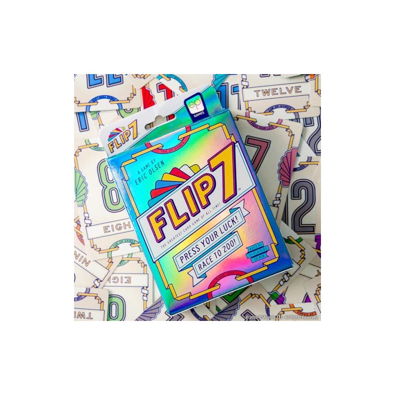 USAOPOLY Flip 7 Peg (English Version)