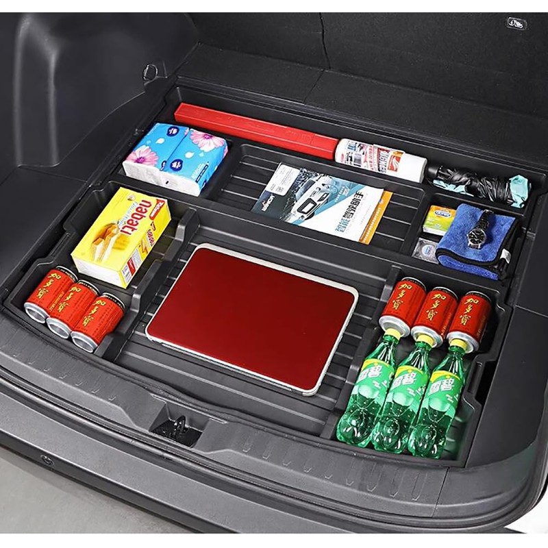 AutoQi For 2019-2025 Toyota RAV4 Trunk Hidden Storage Box, SUV