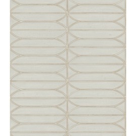 York Wallcoverings Candice Olson PSW1411RL Taupe Pavilion Premium Peel and Stick Wallpaper