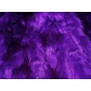 Plain Purple Funny False Fur