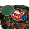 Elf Stor 48" Decorative Wreath Storage Bag, Red