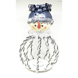 Snowman Tea Light Holder 10 inches