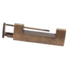 Antique Style Lock Spacing 5.9cm Auspicious Fish Lock Chinese Locks