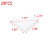 MY MIRONEY 20PCS Window Screen Frame Corner Hardware White Plastic