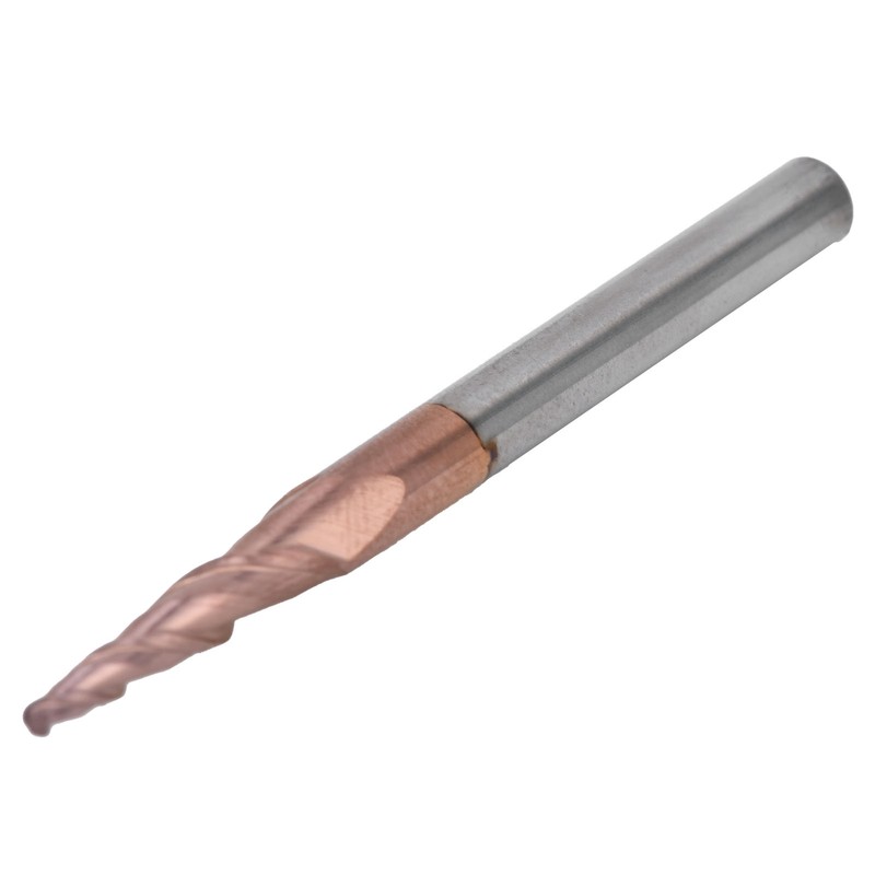 Tapered End Mills Strong Durable Long Service Life Excellent Chip