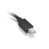 ICY BOX IB-AC504 Mini DisplayPort (DP) zu VGA Adapter, VESA