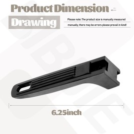 BIBIJIE Cookware Pot Replacement Handles Compatible with Magnalite, Wagner Ware, GHC, for Frying Pans, Sauce Pans, Flat Pans, etc.