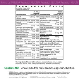 Rainbow Light Prenatal Vitamin + Real Food Nutrients – 150 Vegan Caplets | Complete Prenatal Support for Pregnancy, Health & Wellness