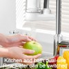 CLSSLVVBN Vertical Faucet Mount Water Filtration System Tap Water Treatment