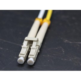 12 Meter Multimode Duplex Fiber Optic Cable (62.5/125) - LC to LC - Orange