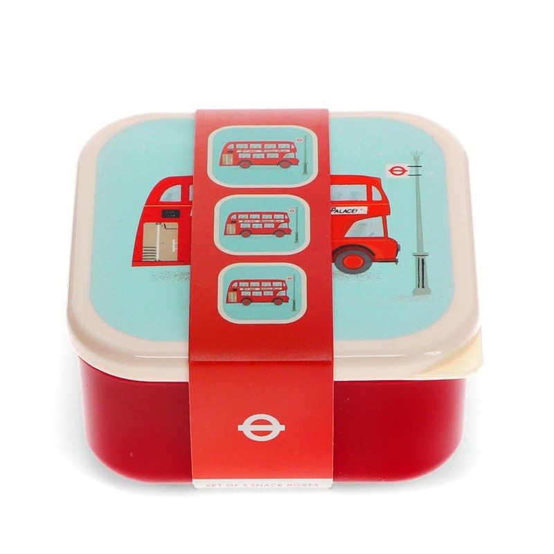 Rex London Snack boxes (set of 3) - TfL Routemaster