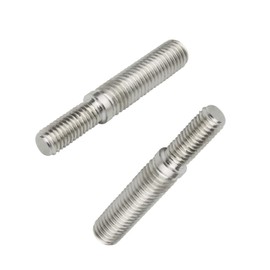 Be In Your Mind 2pcs Double End Threaded Screw M8 to M10 304 Stainless Steel Threaded Adapter for Structural Column Fixings