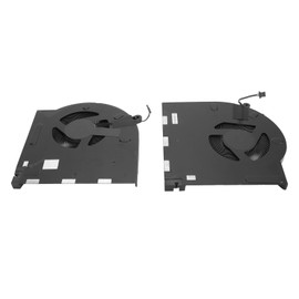 Laptop CPU GPU Cooling Fan for Dell M17 R3 M17R3 M17 R4 M17R4 P45E Series, 4 Pin CPU GPU Cooler, Notebook Cooling Fan, Superior Performance