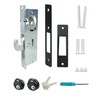 Storefront Door Mortise Lock 1-1/8" Door Locks with Backset Deadbolt