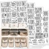 Talented Kitchen 138 Household & Storage Organization Labels. All Caps