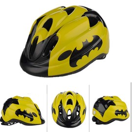 Atphfety Kids Helmet Set,Toddler Helmet for Boys Girls Age 5-8 with Knee Elbow Pads Wrist Guards for Bike Skating Skateboard Cycling Scooter Rollerblading (S:50 cm - 54cm/19.7-21.2 inch, Bat)