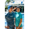 SEAC Women's T-Sun Short Man Rash Guard Shirt