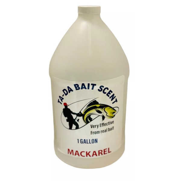 TA-DA NEW TA-DA BAIT SCENT MACKAREL -1 GALLON ..STRONG MACKAREL