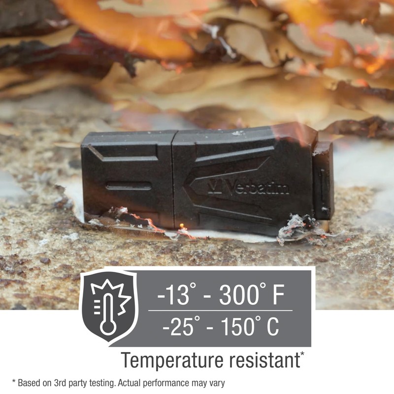 Verbatim 64GB ToughMAX USB 2.0 Flash Drive - Extremely Durable