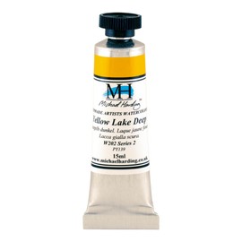 Michael Harding Professional Watercolors - 15ml Tubes (Yellow Lake Deep)