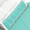 Lake Blue Leather Bible Tabs, Laminated Bible Tabs for Women