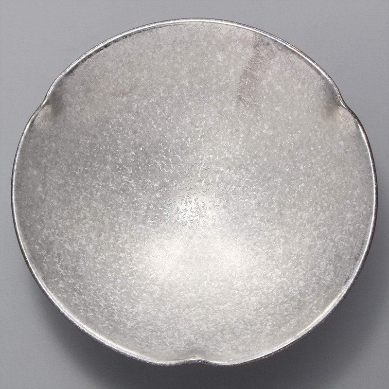 Arita Ware 467189-650 Pot, Toetsu Kiln, Flat Small Bowl, Black