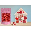Fruidles Valentine's Hearts, Party Bag Fillers, Red Individually Wrapped Foils,