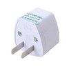 ANRANK UAE25010AK High Performance Universal UK/EU/AU to US Adapter Travel