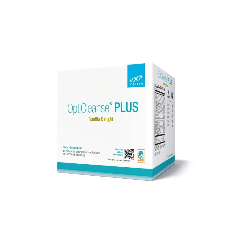 XYMOGEN OptiCleanse Plus - Vanilla Delight (10 Packets)