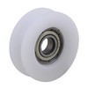 4 pieces 6 x 27 x 9 mm flat plastic