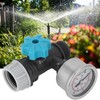 G3/4in Adjustable Water Pressure Regulator Valve with Pressure Gauge Greenhouse