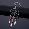 YYJFF Dream Catchers Car Charm Rotatable Handmade Pendant with Rose