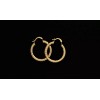 NYCFASHIONJEWELS Elysee Diamond Cut Hoops