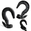 40 pcs Plastic Shock Cord Hooks, Elastic Bungee Rope Hooks