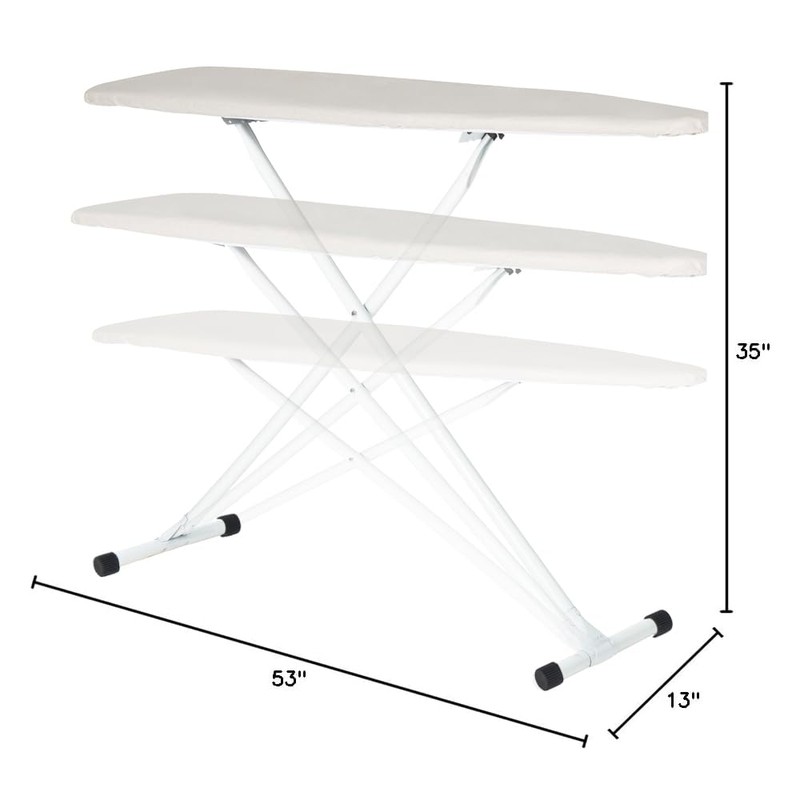 Full Size Ironing Board with Cover & Pad – USA-Made