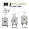 LdawyDE Luggage Strap with Combination Lock, Luggage Strap with Lock,
