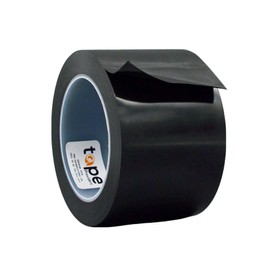WOD Vapor Barrier & Greenhouse Repair Tape – 4 Inch x 108 Ft Black Polyethylene Film, UV-Resistant, Waterproof Seam Tape for Crawl Space, RV, Marine, and Agriculture Applications