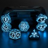 Light Up Dice for DND - Magical Glow LED Dice,