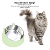 Zerodis Heated Pet Bowl, Portable Heated Water Bowl Nordic Stainless