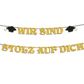 Congratulation Garland Banner Gold, Graduation Decoration, Graduation Party Decoration, Paper Graduation Decoration Banner, Gold Graduation Bunting, for Exam Passed Graduation Glitter Decoration