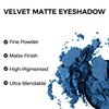 Erinde Single Dark Blue Eyeshadow Palette, Nude Tones Navy Blue