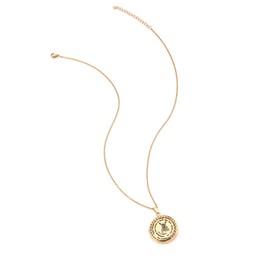 UTHOSMDO Bible Verse Prayer Locket with English Lord's, That Holds Pictures, Christian Stainless Steel Lockets Gifts for Men Women Girls and Boys (Prayer St Michael Gold)