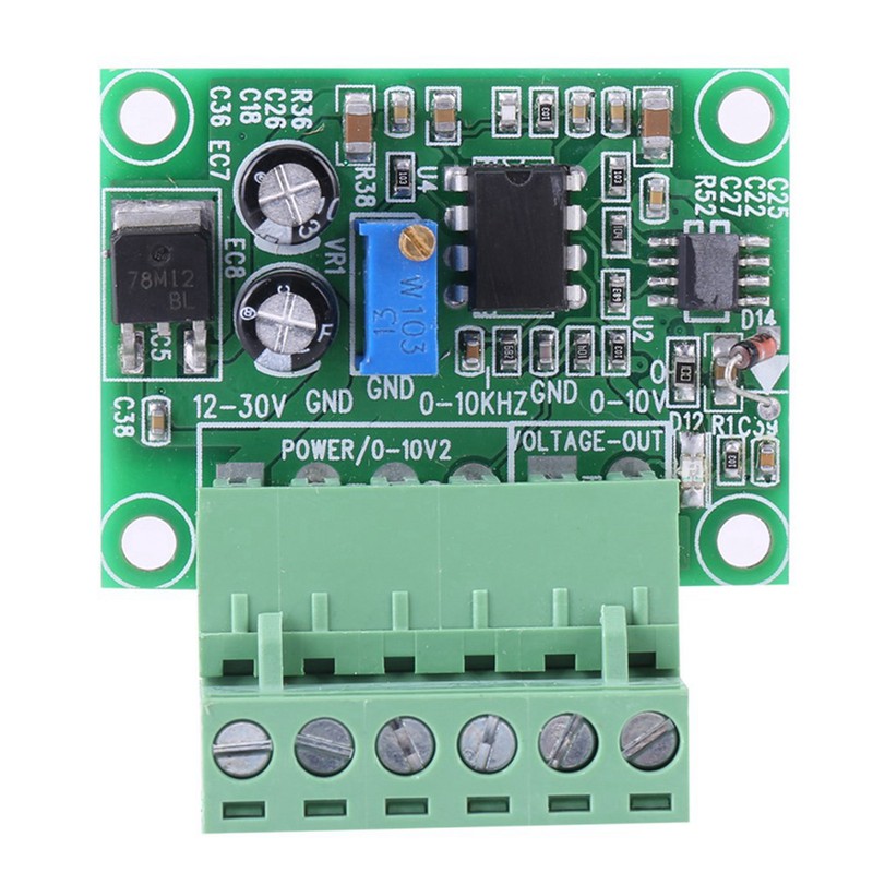 Frequency to Voltage 0-10Khz to 0-10V F/V Digital to Analog