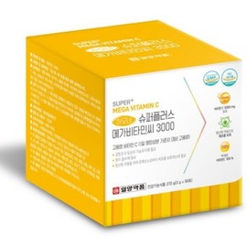 Harmone Super Plus High Dose Mega Vitamin C 3000 90p, 270g, 1 piece / 하모네 슈퍼플러스 고용량 메가 비타민C 3000 90p, 270g, 1개