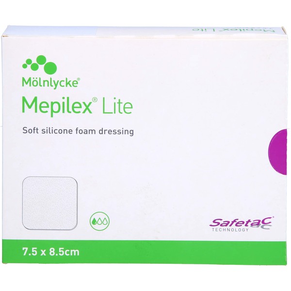 MEPILEX Lite 7,5x8,5 cm steril, 5 St VER