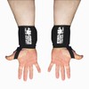 YAYB Pro Wrist Wraps (pair)-Heavy gauge 3mm For Powerlifting and