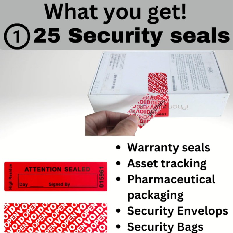 ConfidStamp Address Blocker Stamp,Confidential Roller Wide Stamp with 5 Void