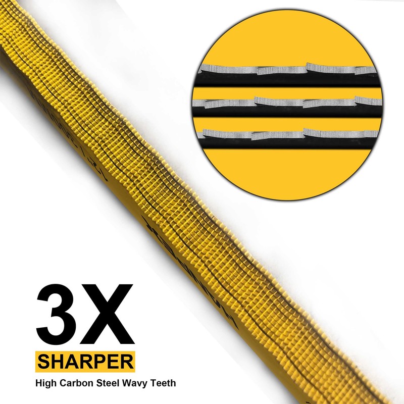 Hanpex Hacksaw Replacement Blades (10 Pack) High Speed 18 TPI
