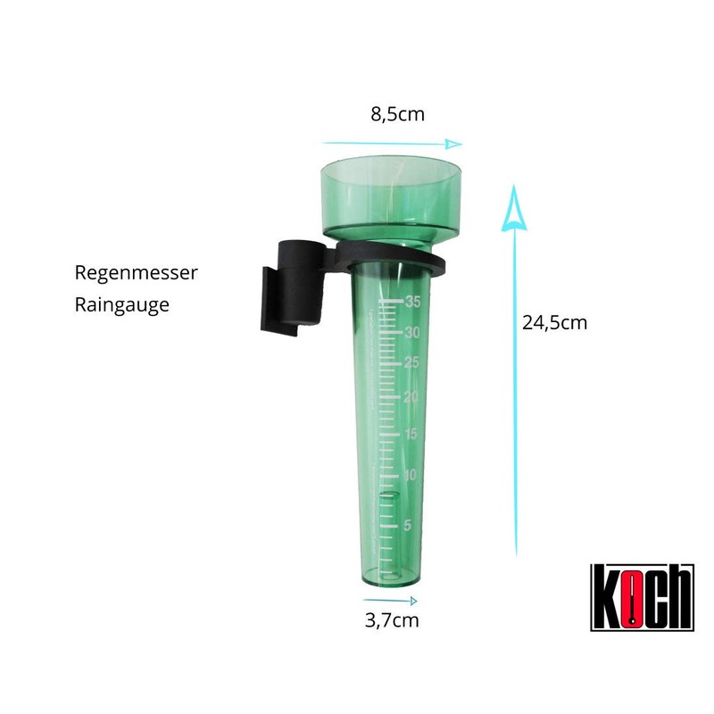 Koch Rain Gauge, Green